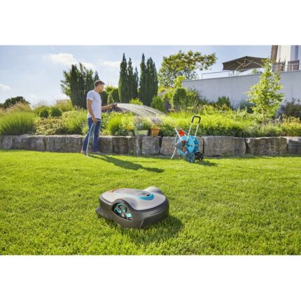 Gardena 19114-20 SILENO smart life Set Mähroboter Rasenmäher App bis – Detailansicht