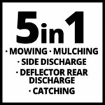 Einhell Benzin-Rasenmäher GC-PM 56/2 S HW – Detailansicht