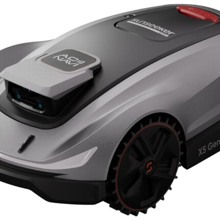 Sunseeker kabelloser Mähroboter X5 GEN 2 für große Rasenflächen – Detailansicht
