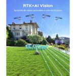 N1600PRO – Akku-Rasenmäherroboter mit RTK-Navigation und KI-Vision – Detailansicht
