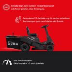 Güde Benzin-Aufsitzmäher GAR 610-224 Automatik, Rasentraktor, 6,1 PS – Detailansicht