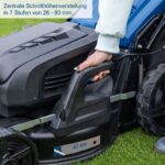Rasenmu00e4her 4in1 Brushless 2x20V 47cm ohne Akku IXES Scheppach – Detailansicht