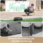 MOVA ViAX 250 Mähroboter – 250 m², UltraEyes™ KI-Dual-Vision – Detailansicht