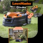 Autonomer 24V Rasenroboter mit Ladestation – Detailansicht