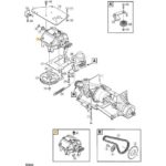 Getriebe ORIGINAL STIGA Rasenmäher 1125M 1134-6717-01 – Detailansicht