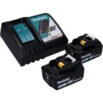 Makita DLM 432 RT2 Akku Rasenmäher 36 V – Detailansicht