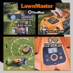 Autonomer kabelloser 24V Rasenmäher-Roboter mit Begrenzungskreis und – Detailansicht