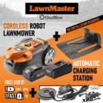 Autonomer kabelloser 24V Rasenmäher-Roboter mit Begrenzungskreis und – Detailansicht