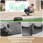 MOVA ViAX 250 Mähroboter – 250 m², UltraEyes™ KI-Dual-Vision – Detailansicht