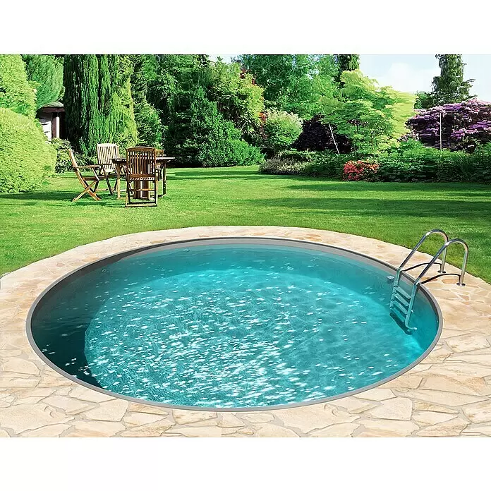 myPool Premium Stahlwand-Pool Rund Art.28306649