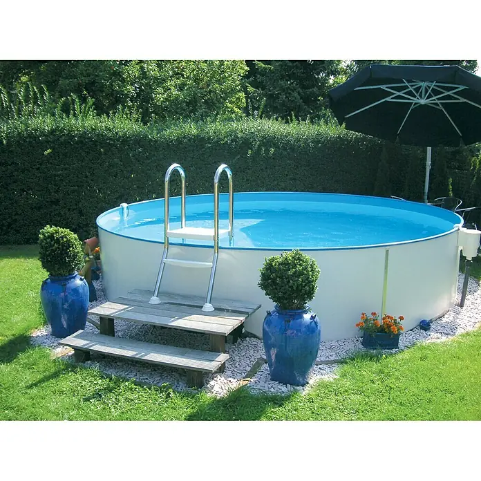 myPool Premium Stahlwand-Pool Rundbecken Art.26522999