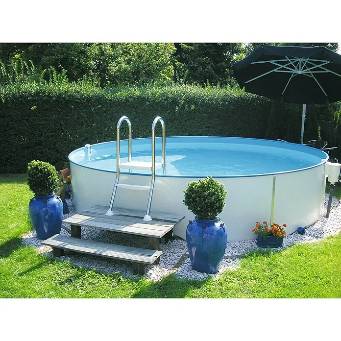 myPool Premium Stahlwand-Pool Rundbecken Art.26524038