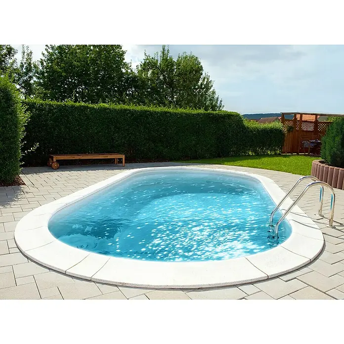 myPool Premium Stahlwand-Pool Ovalbecken